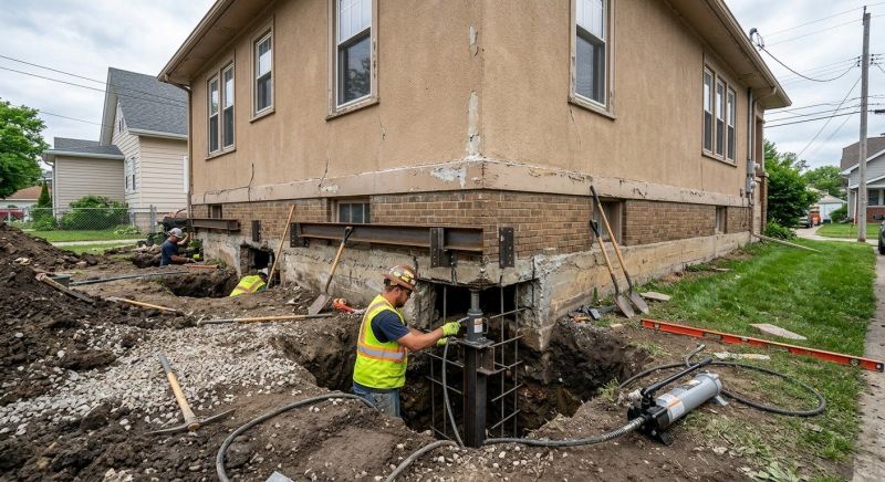 Foundation Underpinning in Olney, MD