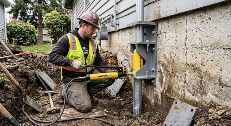 Home Foundation Leveling in Arlington, VA
