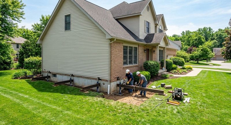 Home Foundation Leveling in Howard County, MD