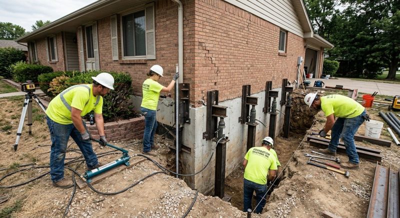Home Foundation Leveling in Millersville, MD