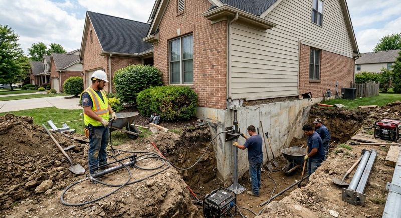 Home Foundation Repair in Ashton, MD