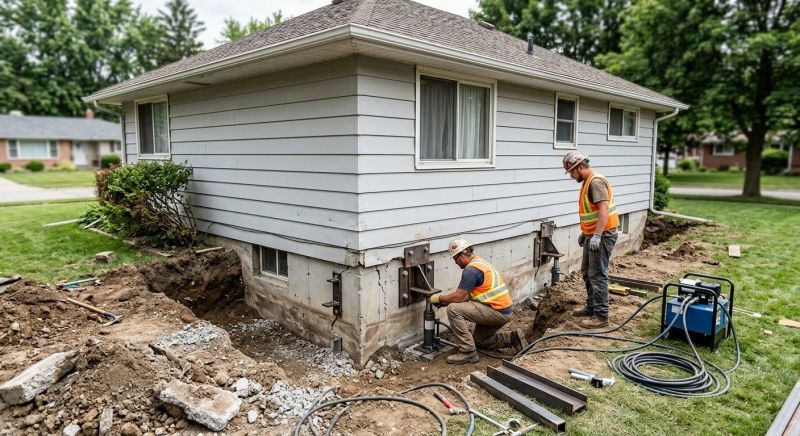 Home Foundation Repair in Baltimore, MD