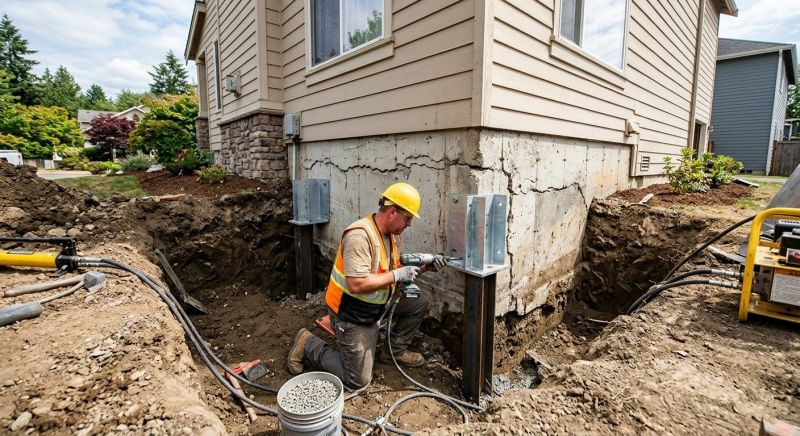 Home Foundation Repair in Mount Airy, MD