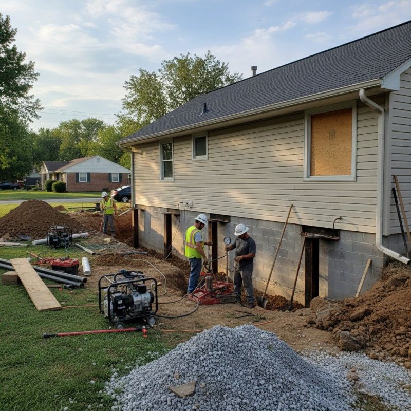 Home Foundation Repair in Woodstock, MD