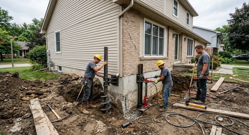 House Foundation Repair in Frederick, MD
