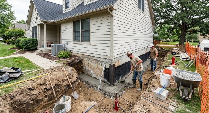 House Foundation Repair in Oxon Hill, MD