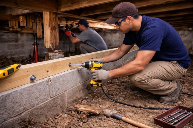 House Foundation Repair in Sandy Spring, MD