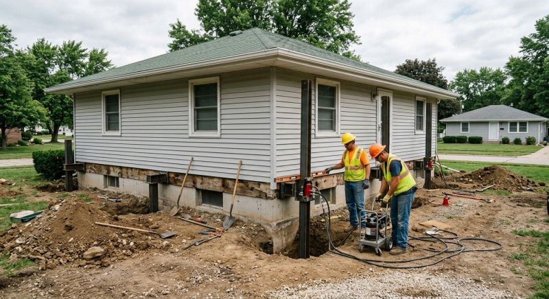 House Leveling in Leesburg, VA