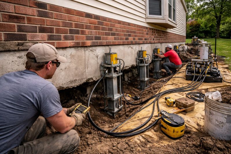 Settling Foundation Service in Ashton, MD