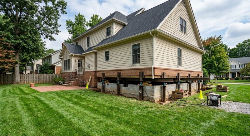 Settling Foundation Service in Chevy Chase, MD