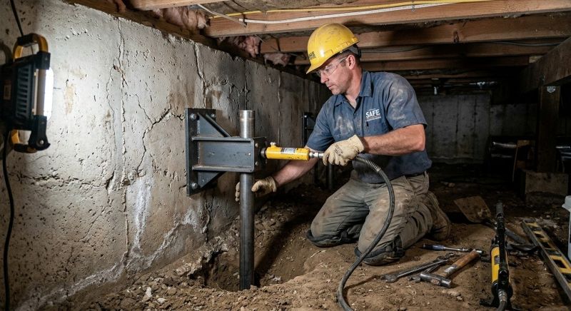 Settling Foundation Service in Frederick, MD