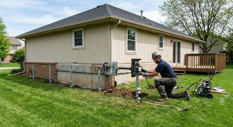 Settling Foundation Service in Montgomery Village, MD