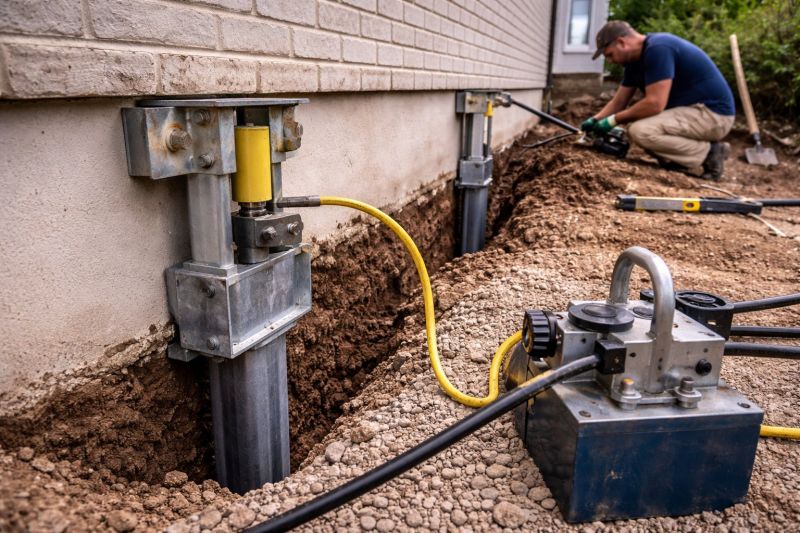 Sinking Foundation Repair in Marriottsville, MD
