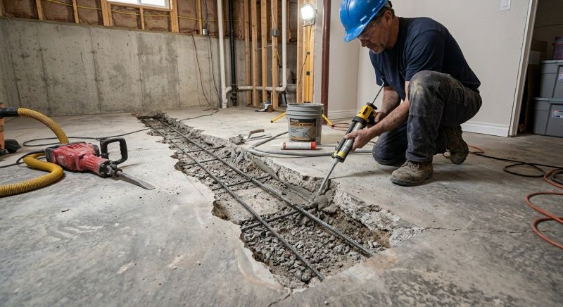 Slab Foundation Repair in Olney, MD