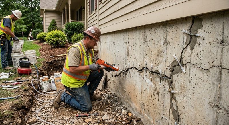 Structural Crack Repair in Olney, MD