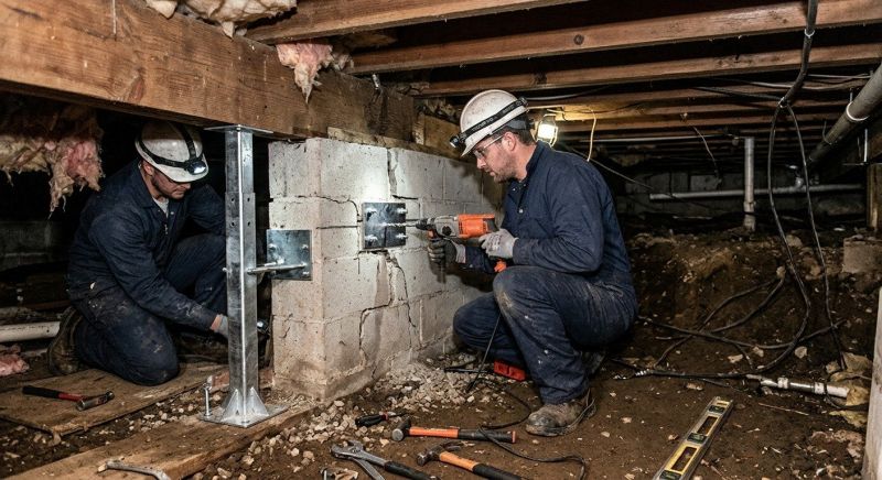 Structural Foundation Repair in Brookeville, MD