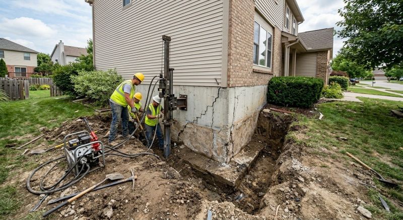 Structural Foundation Repair in Burtonsville, MD