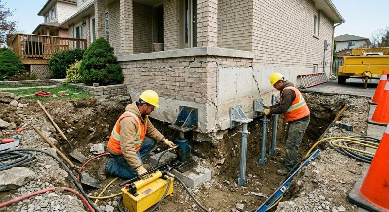 Structural Foundation Repair in Gaithersburg, MD